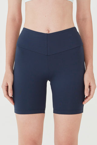 Tulum Biker Shorts in Navy