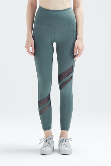 Power Contour Legging in Sage
